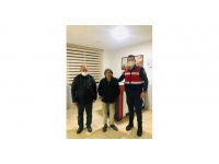 Kayıp zihinsel engelli vatandaşı jandarma buldu