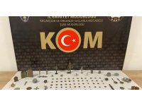 Kahramanmaraş’ta 109 adet tarihi obje ele geçirildi