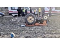Mersin’de traktör kazası: Baba öldü, oğlu yaralandı