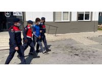 Devriye esnasında durdurulan aracın sürücüsü suç makinesi çıktı