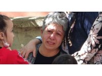 Evinin mutfağı küle dönen kadın gözyaşlarını tutamadı