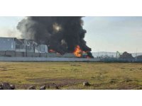 Osmaniye’de geri dönüşüm fabrikasında yangın