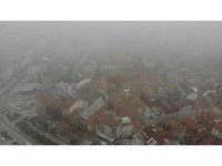 Burdur’da yoğun sis etkili oldu