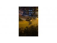 İki grubun kavgasında sokakta silah sesleri yankılandı