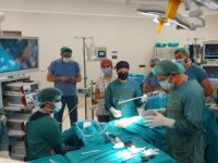 Hekimlere canlı ameliyat sunumu yapıldı