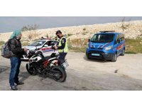 Mersin’de motosiklet ve motorlu bisikletler denetlendi