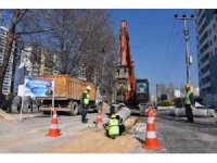 MESKİ’nin yağmursuyu çalışmaları devam ediyor