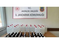 Jandarmadan kaçak alkol operasyonu
