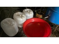 Adana’da 2 bin 295 litre sahte içki ele geçirildi