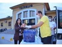 Mersin Otogarı’nda yolcular iftarlarını sıcak çorbayla açıyor