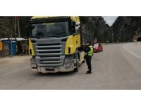 Burdur’da 12 araç sürücüsüne 8 bin TL ceza