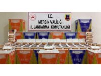 Mersin’de bin makaron ve 40 kilo tütün ele geçirildi
