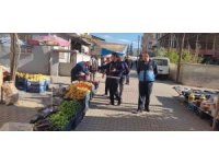 Kırıkhan’da semt pazarlarında denetimler sürüyor