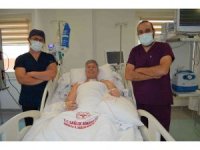 4’lü bypass ameliyatından çıktı, hekimler yeni yaşını kutladı