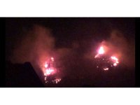 Hatay’da orman yangını sürüyor