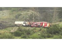 Hatay’daki orman yangını kısmen kontrol altına alındı