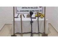 Kaçak kazı yapan 2 şüpheli yakalandı
