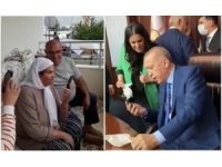 Cumhurbaşkanı Erdoğan, kanser hastası Halime teyzeyle görüştü