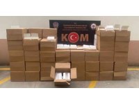 Hatay’da 680 bin kaçak makaron ele geçirildi