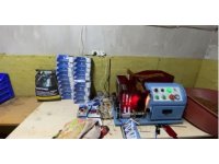 Antalya’da 310 bin adet makaron ele geçirildi