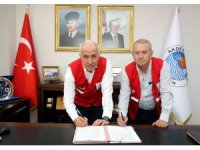 Akdeniz Belediyesinden Türk Kızılayı’na yer tahsisi