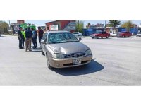 Otomobilin çarptığı yaya yaralandı