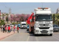 23 Nisan Tırı ile bayram coşkusu yaşandı