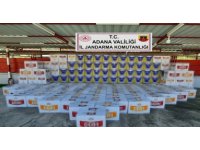 Adana’da 2 milyon 800 bin makaron ele geçirildi