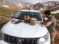 Kurak avında yakalanan 3 kişiye 14 bin lira ceza