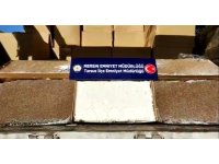 Mersin’de 5 milyon adet dolu makaron ele geçirildi