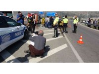 Ticari taksi ortadan ikiye bölündü, genç sürücü olay yerinde hayatını kaybetti