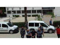 Cinayet zanlısı adliyeye sevk edildi