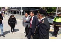 Burdur’da ‘Yayalar İçin 5 Adımda Güvenli Trafik’ bilgilendirmesi