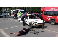 Adana’da trafik kazası tatbikatı gerçeğini aratmadı