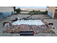 Mersin’de 435 kilogram gümrük kaçağı nargile tütünü ele geçirildi