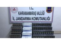 Kahramanmaraş’ta 132 karton kaçak sigara ele geçirildi