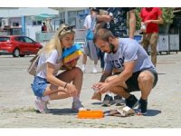 Üniversiteli öğrenciler, yerleşkedeki sokak hayvanlarını unutmadı