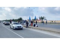 18 yaşındaki gencin hayatını kaybettiği kaza anı kamerada