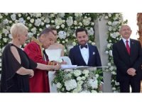 Başkan Böcek oğlunun nikahını kıydı, Kılıçdaroğlu şahitliğini yaptı