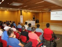 Yeni başlayan personel ilaçlama eğitimi aldı