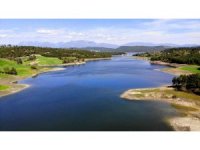 Barajlardaki korkutan kuraklığın yerini masmavi sular aldı