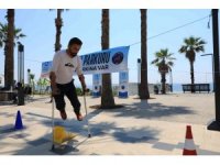 Sahilde engelli empati parkuru