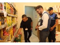 Toroslar zabıtasından etiket denetimi