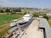 Türkiye’nin en büyük su altı arkeolojisi araştırma gemisi suya iniyor