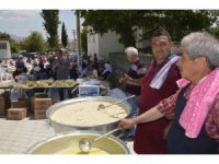 Etli aş sofrasında yağmur duası yapıldı