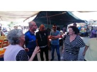 İsveçli kadın turist, alışveriş için geldiği pazarda çantasından oldu
