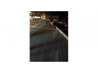 Otomobil ile çarpışan motosiklet sürücüsü hayatını kaybetti