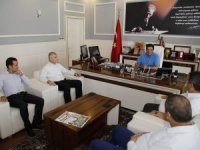 Başkan Genç, SGK İl Müdürü Nejat Deniz’i ağırladı