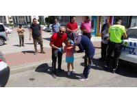 Feci kaza ucuz atlatıldı