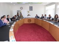 Eğirdir’de Orman yangınları ile mücadele toplantısı yapıldı